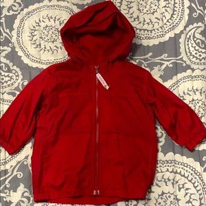 Vintage Baby Gap Red Windbreaker Jacket